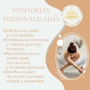 Mentorías Personalizadas con Marina Pegoraro
